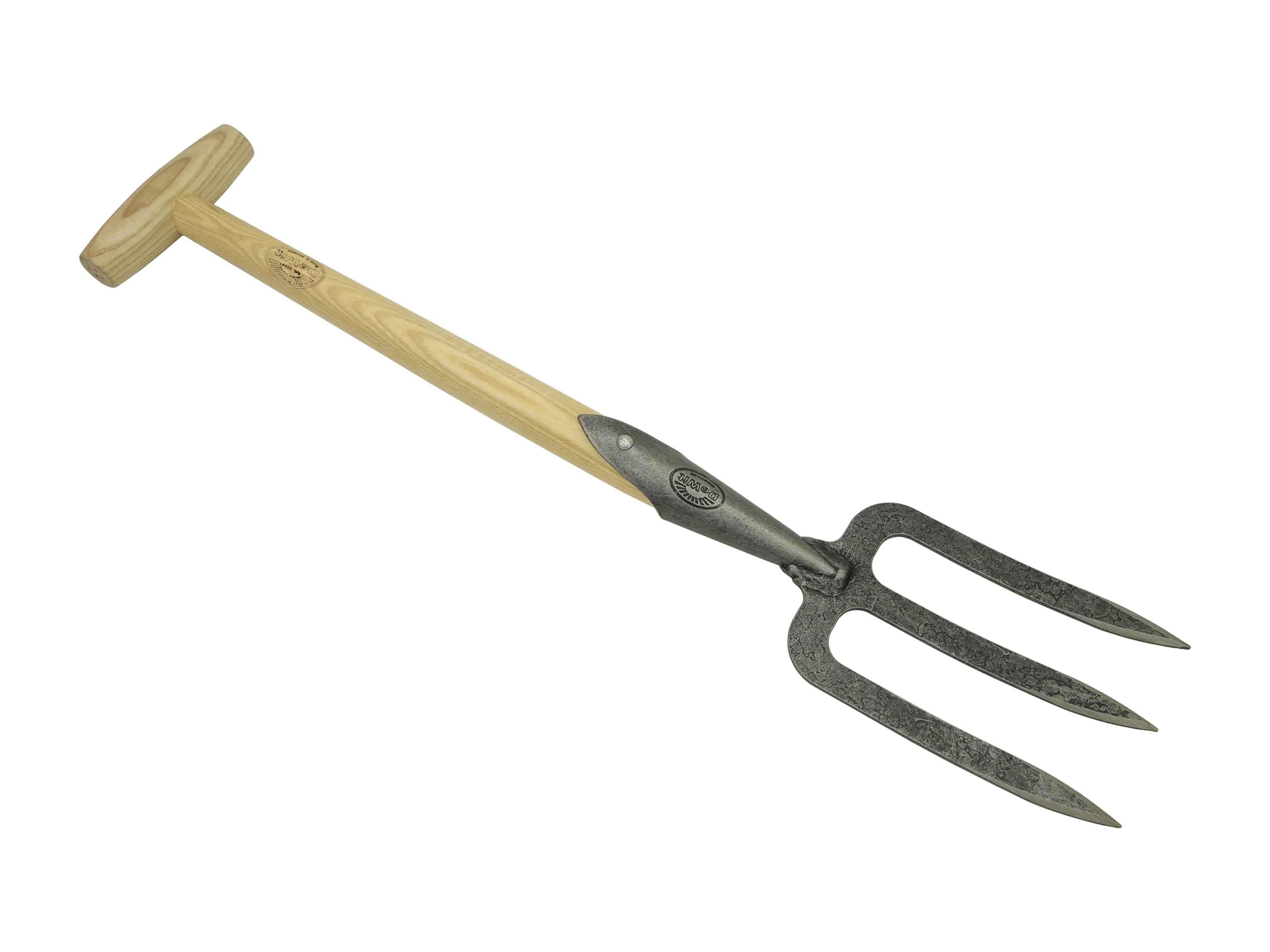 Small gardenfork with 40cm T-handle